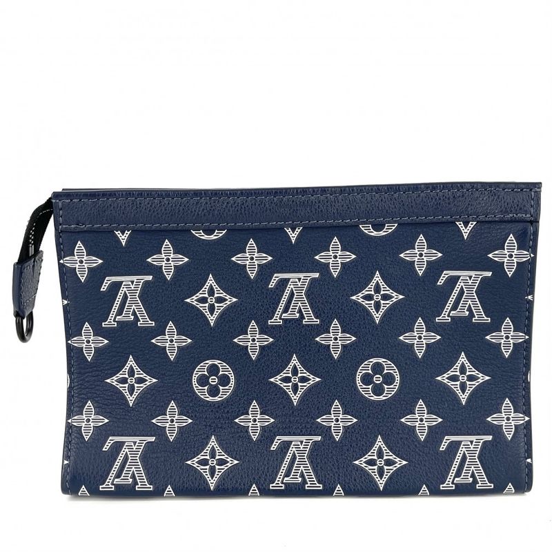 Louis Vuitton Shoulder Bag Men's Monogram Shadow Gaston - Wearable Wallet