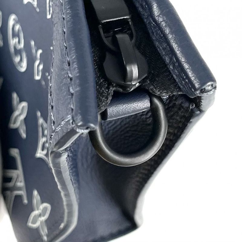 Louis Vuitton Shoulder Bag Men's Monogram Shadow Gaston - Wearable Wallet