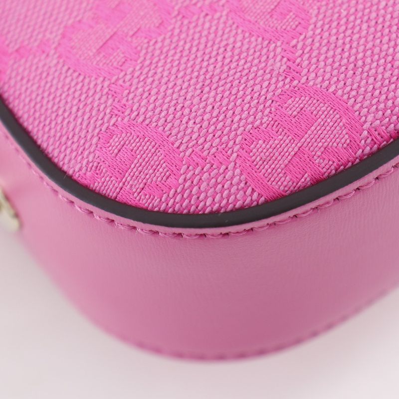 Gucci Moonside Mini Shoulder 786035 GG Canvas Pink Women's Shoulder Bag