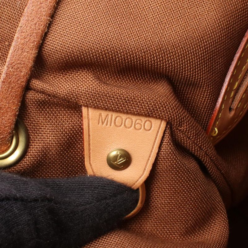 Louis Vuitton Rucksack Sac Backpack Montsourisgm M51135 PVC Coated Canvas