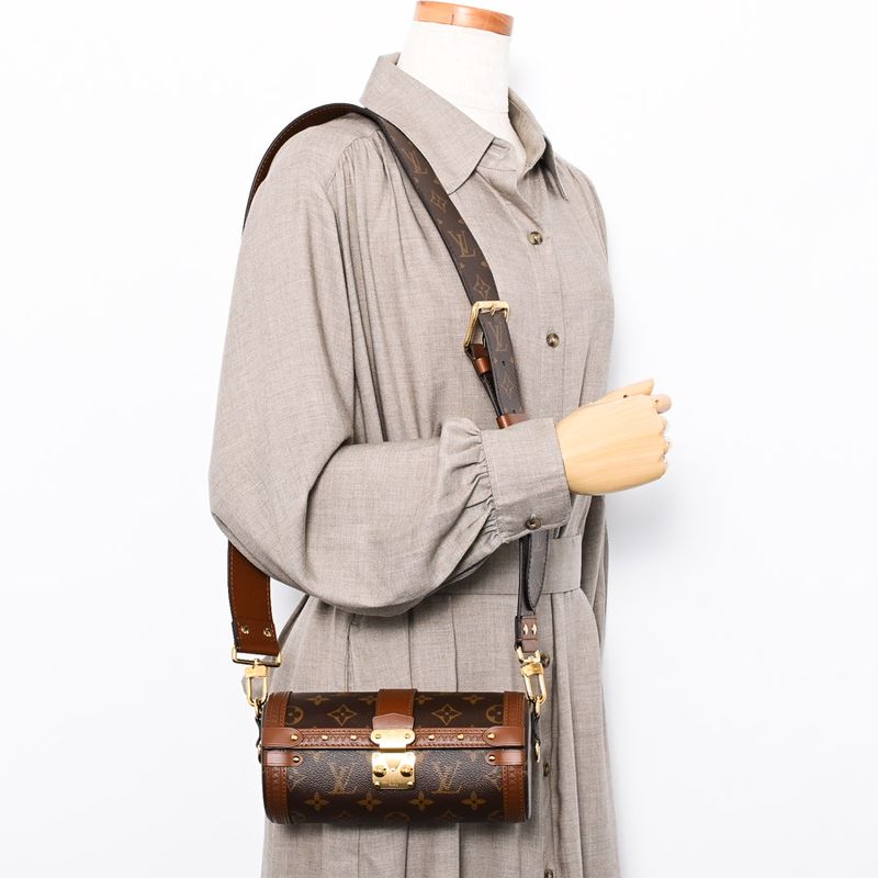 Louis Vuitton Shoulder Bag Papillon Trunk M57835
