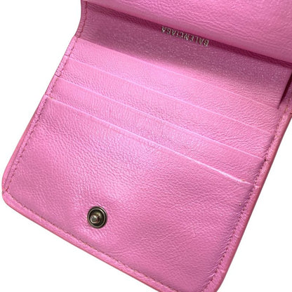 Balenciaga Cash Mini Wallet Bifold Wallet Folding Wallet Compact Wallet Logo