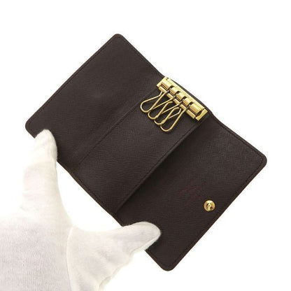 Louis Vuitton Damier Key Case For 4 N62631
