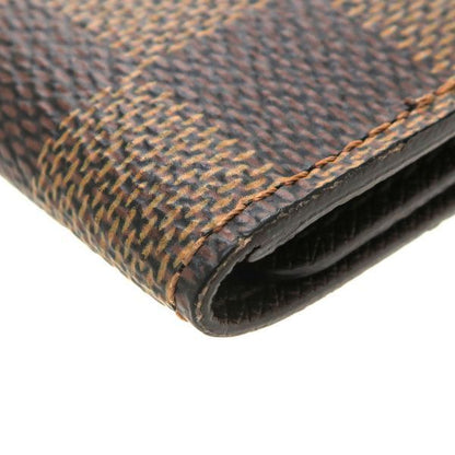 Louis Vuitton Damier Key Case For 4 N62631