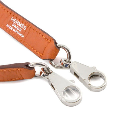 Hermes Kelly Bolide Shoulder Strap Taurillon Clemence Leather Orange Accessory