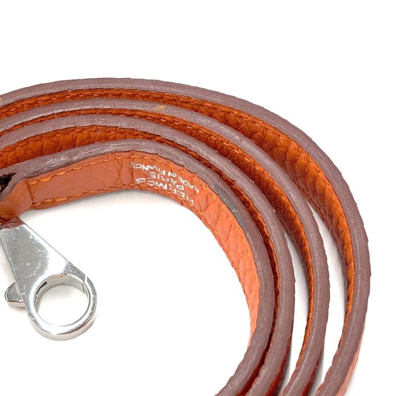 Hermes Kelly Bolide Shoulder Strap Taurillon Clemence Leather Orange Accessory