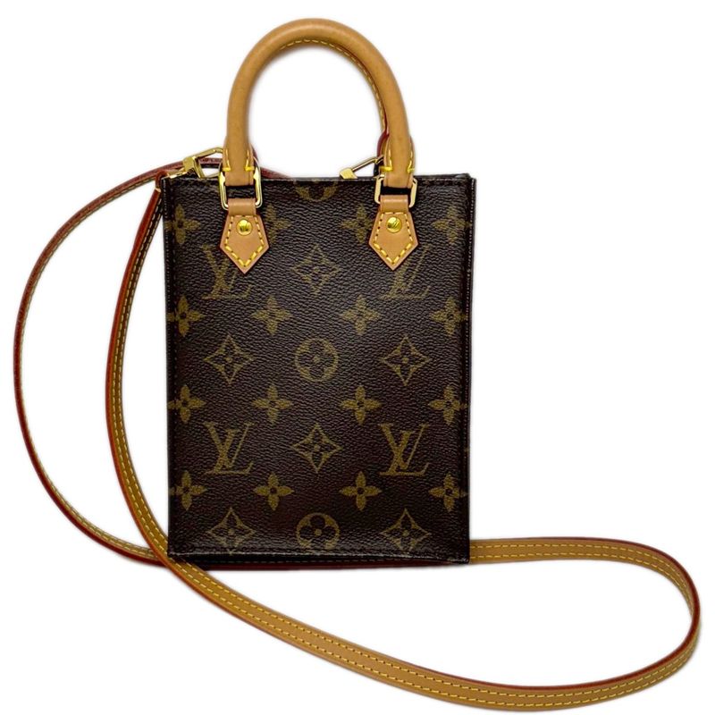 Louis Vuitton Shoulder Bag Monogram Petite Sac Plat