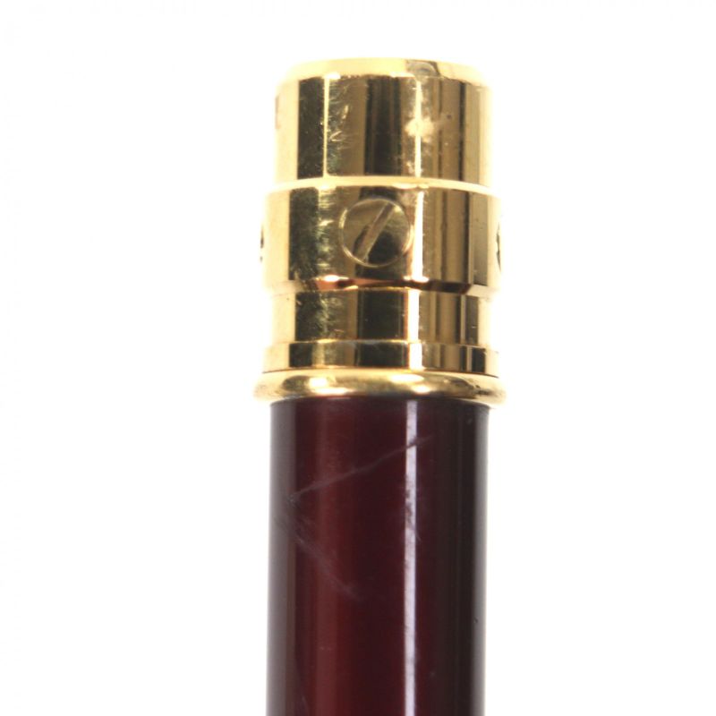 Product Cartier Santos De Cartier Twist Ballpoint Pen Bordeaux Made In