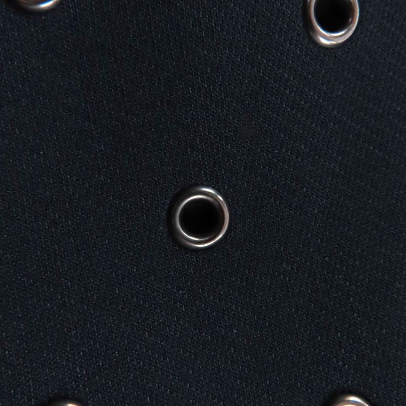 Christian Dior 241v20x1162 Wool Silk Blend Eyelet Design Front Open Collarless