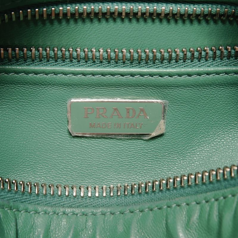 Prada Shoulder Bag Nappa Vintege Mini 2-Way Leather