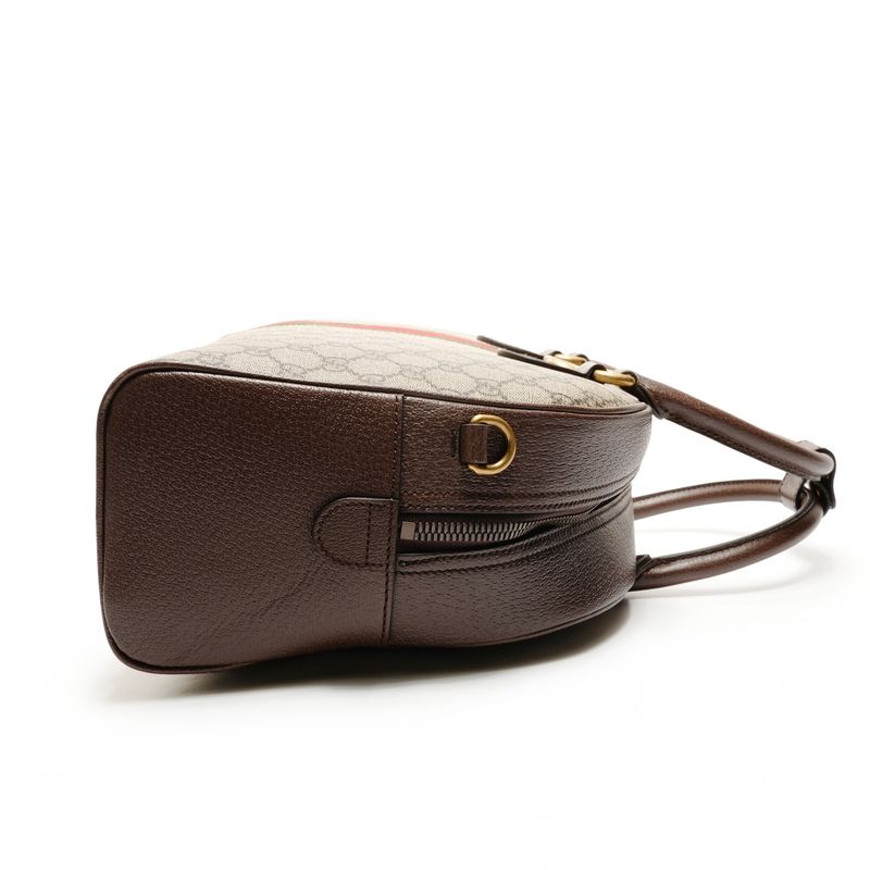 Gucci GG Supreme Duffle Boston Bag 2-Way
