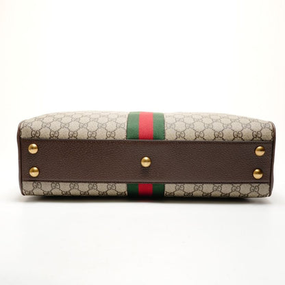 Gucci GG Supreme Duffle Boston Bag 2-Way