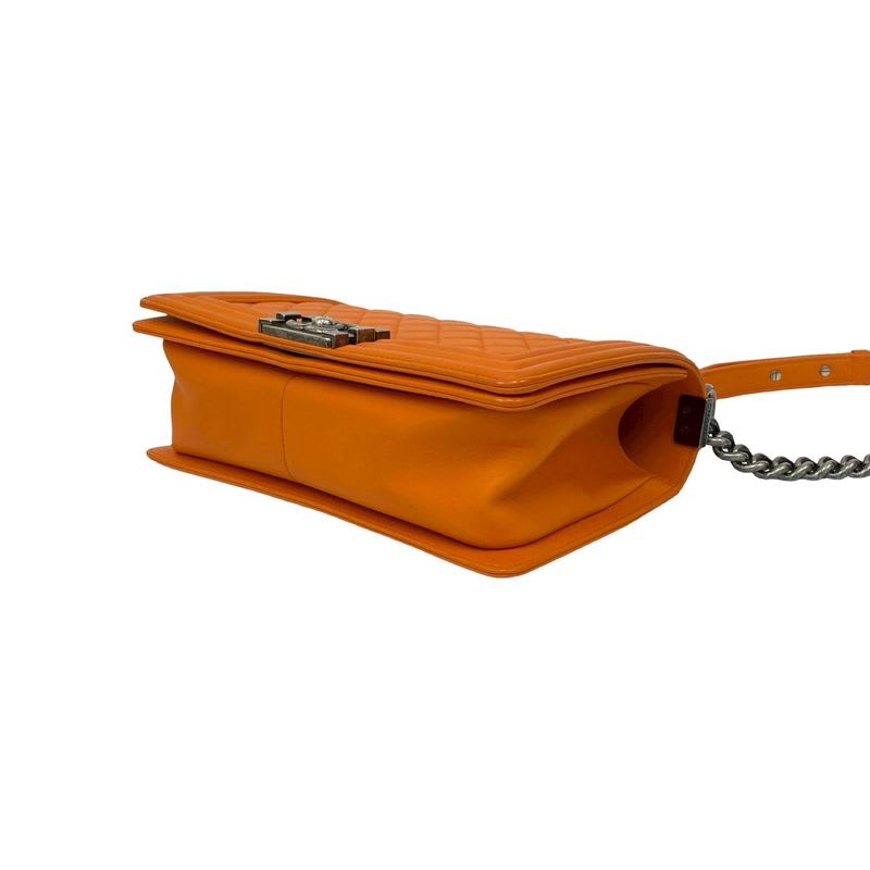 Chanel Chanel Boy Leather Shoulder Bag