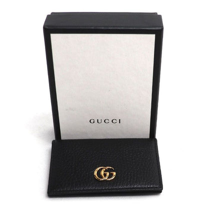 Gucci Ggmarmont Card Case Black Men's