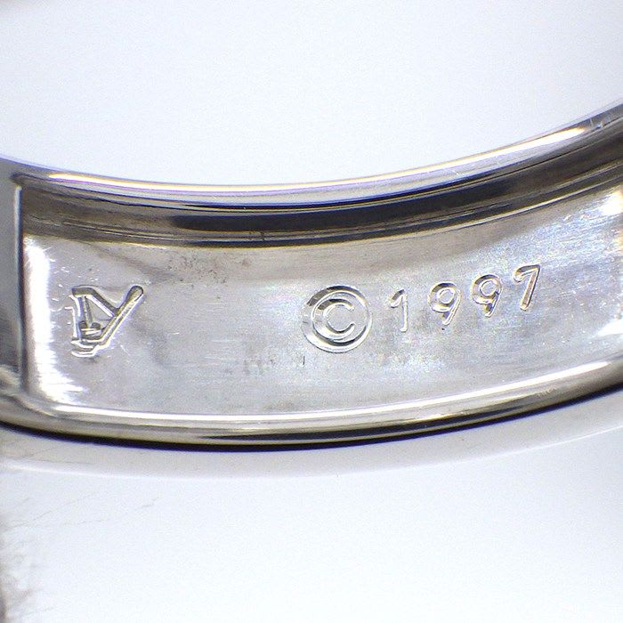 Cartier Earrings Love Hoop 6 Point Diamond 18K White