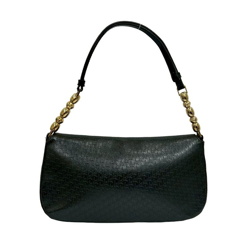 Christian Dior Maris Pearl Trotter Pattern Leather Semi One