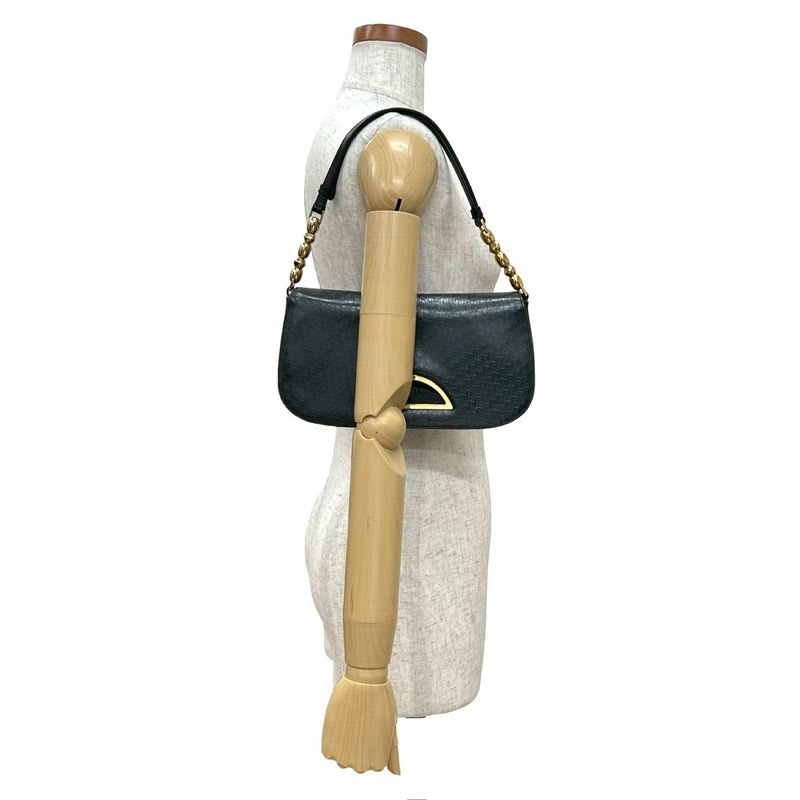Christian Dior Maris Pearl Trotter Pattern Leather Semi One
