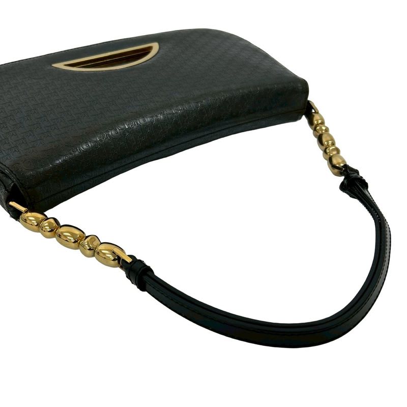 Christian Dior Maris Pearl Trotter Pattern Leather Semi One