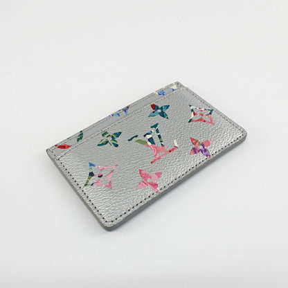 Louis Vuitton Porto Carte Sample M81686 Floral-monogram Card Case
