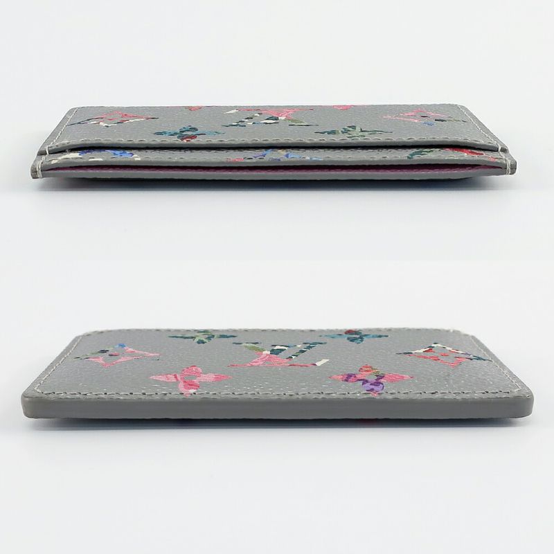 Louis Vuitton Porto Carte Sample M81686 Floral-monogram Card Case