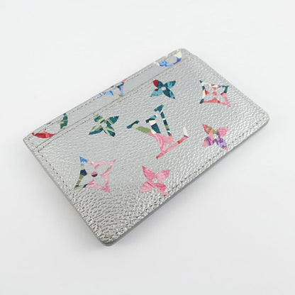 Louis Vuitton Porto Carte Sample M81686 Floral-monogram Card Case