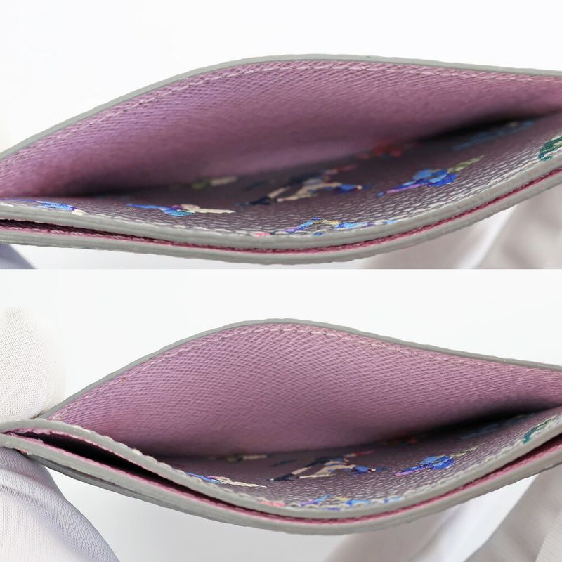 Louis Vuitton Porto Carte Sample M81686 Floral-monogram Card Case