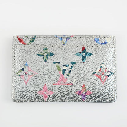 Louis Vuitton Porto Carte Sample M81686 Floral-monogram Card Case