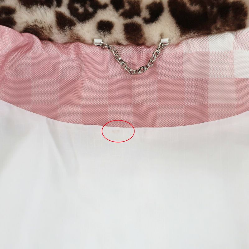 Louis Vuitton Damoflage Print Puffa Blouson Jacket 1aimrk Pale Pink