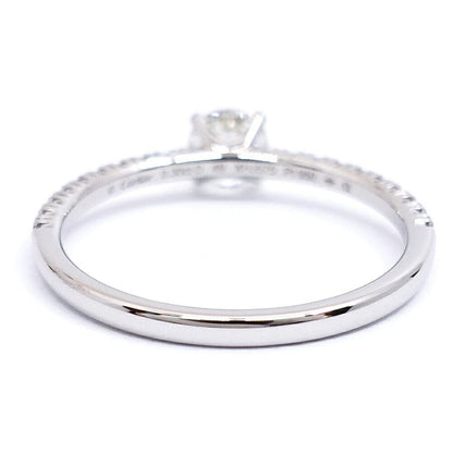 Cartier Pt950 Etincel Diamond Solitaire Ring Jewelry