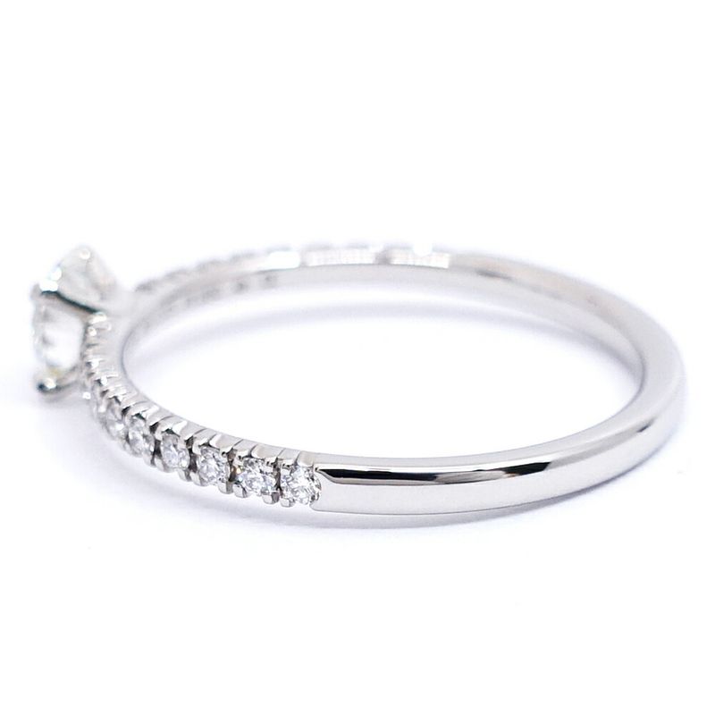 Cartier Pt950 Etincel Diamond Solitaire Ring Jewelry