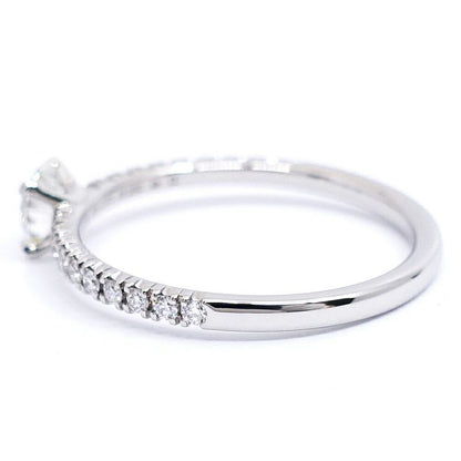 Cartier Pt950 Etincel Diamond Solitaire Ring Jewelry