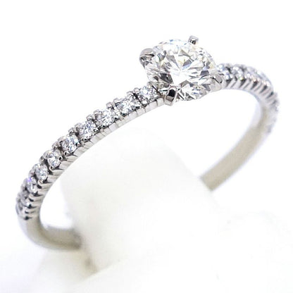 Cartier Pt950 Etincel Diamond Solitaire Ring Jewelry