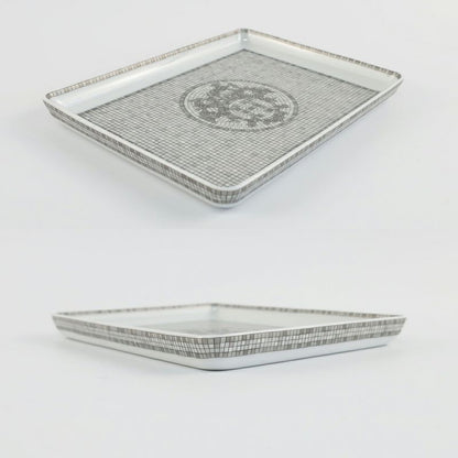 Hermes Mosaic Van Quatre Tray Square Plate Tray Tableware Accessories