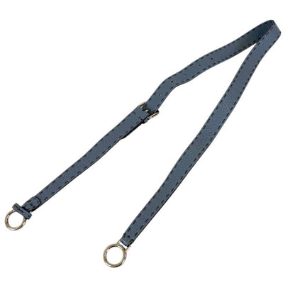 Fendi Selleria Strap You Shoulder Blue Leather