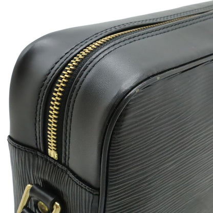 Louis Vuitton Epi Trocadero 27 Shoulder Bag Crossbody Noir Black Gold Hardware