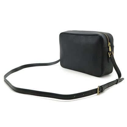 Louis Vuitton Epi Trocadero 27 Shoulder Bag Crossbody Noir Black Gold Hardware
