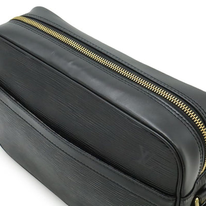 Louis Vuitton Epi Trocadero 27 Shoulder Bag Crossbody Noir Black Gold Hardware