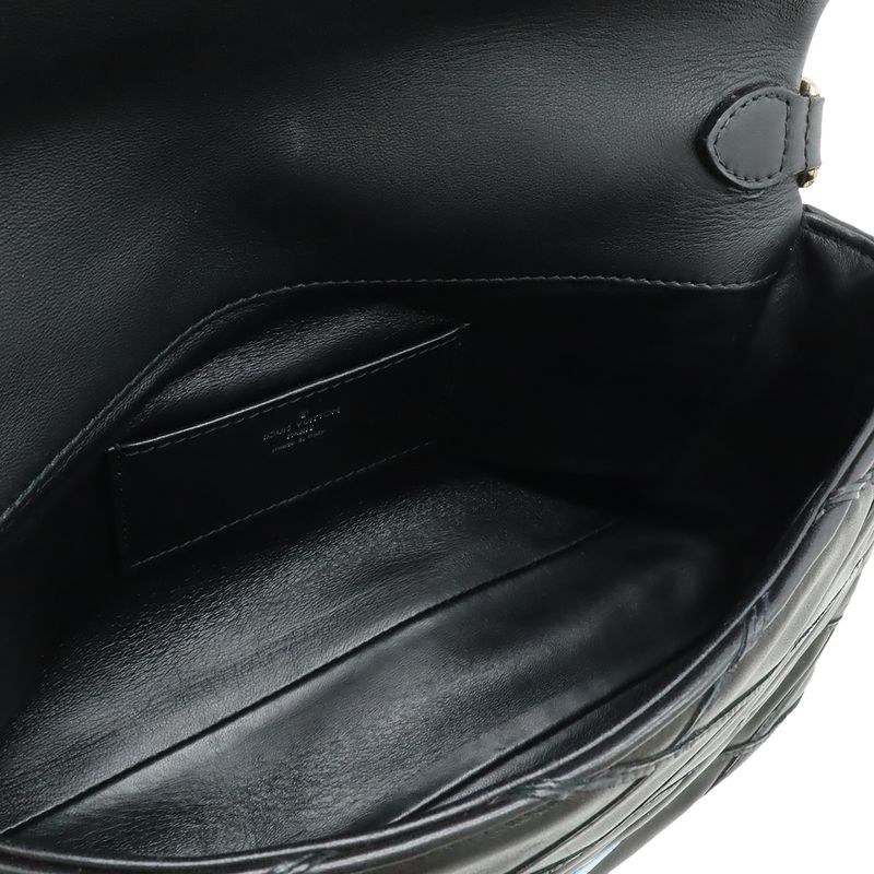 Louis Vuitton Maltage Go-14mm (0.55in) Chain Bag Shoulder Bag Leather Noir