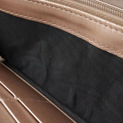 Gucci Lovely Round Zipper Long Wallet Shiny Leather Black Gold Hardware 308005