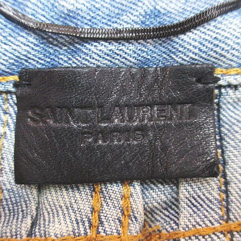 Saint Laurent Paris DJ05 Y477 K Denim Pants Jeans Skinny 25 zip Fly
