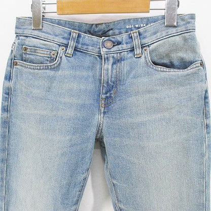 Saint Laurent Paris DJ05 Y477 K Denim Pants Jeans Skinny 25 zip Fly