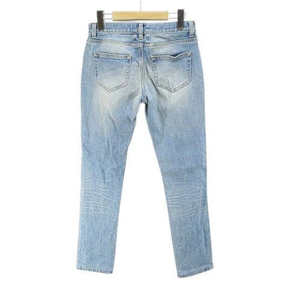 Saint Laurent Paris DJ05 Y477 K Denim Pants Jeans Skinny 25 zip Fly