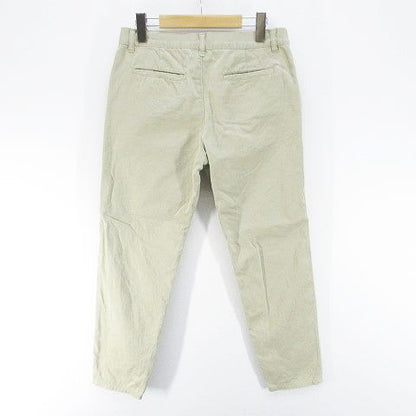 Saint Laurent Paris Long Length Tapered Pants Chino Zip Fly Beige