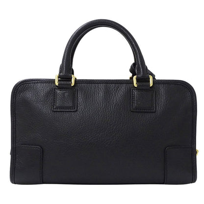 Loewe Bag  Handbag Amazona 28 Leather Black Stylish