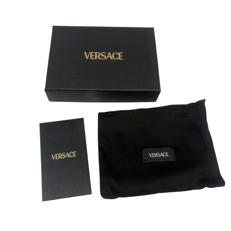 3743 Versace Multicolor La Medusa Charm Strap Used Versace La Medusa