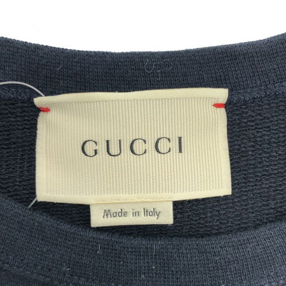 Gucci Kids Line Taiga Patch Sweatshirt 463003 X5q09 Navy 12