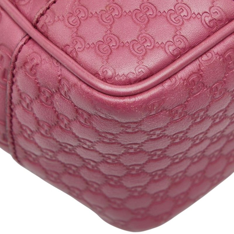 Guccissima Handbag Shoulder Bag 2WAY 353121 Purple Leather Women's Gucci