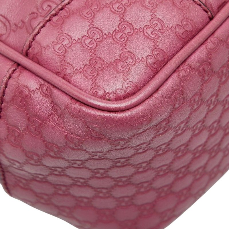 Guccissima Handbag Shoulder Bag 2WAY 353121 Purple Leather Women's Gucci