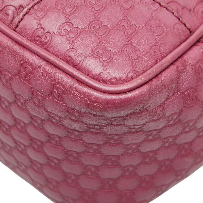 Guccissima Handbag Shoulder Bag 2WAY 353121 Purple Leather Women's Gucci