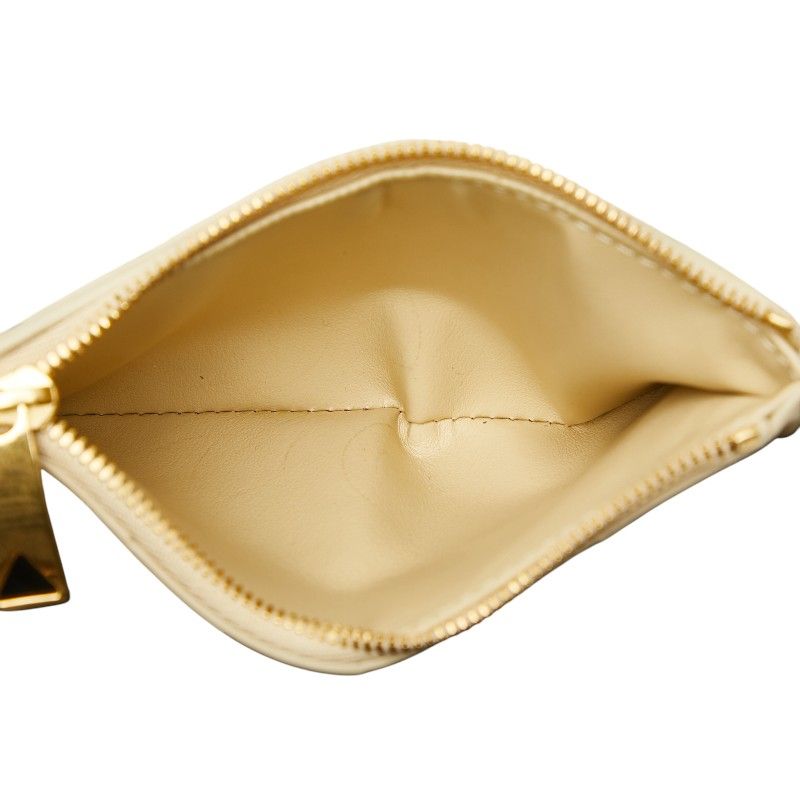 Bottega Veneta Maxi Intrecciato Cassette Beige Leather Women's Bottega Veneta